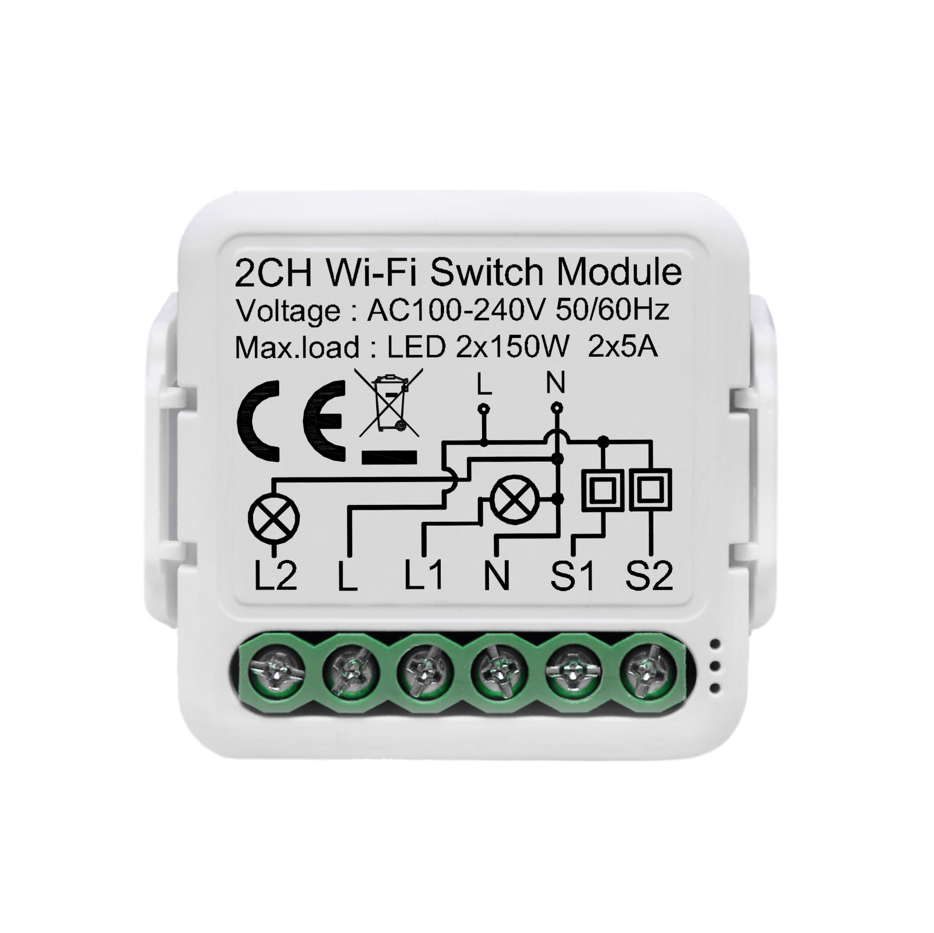 1Way 2Way Smart Switch Module 10A