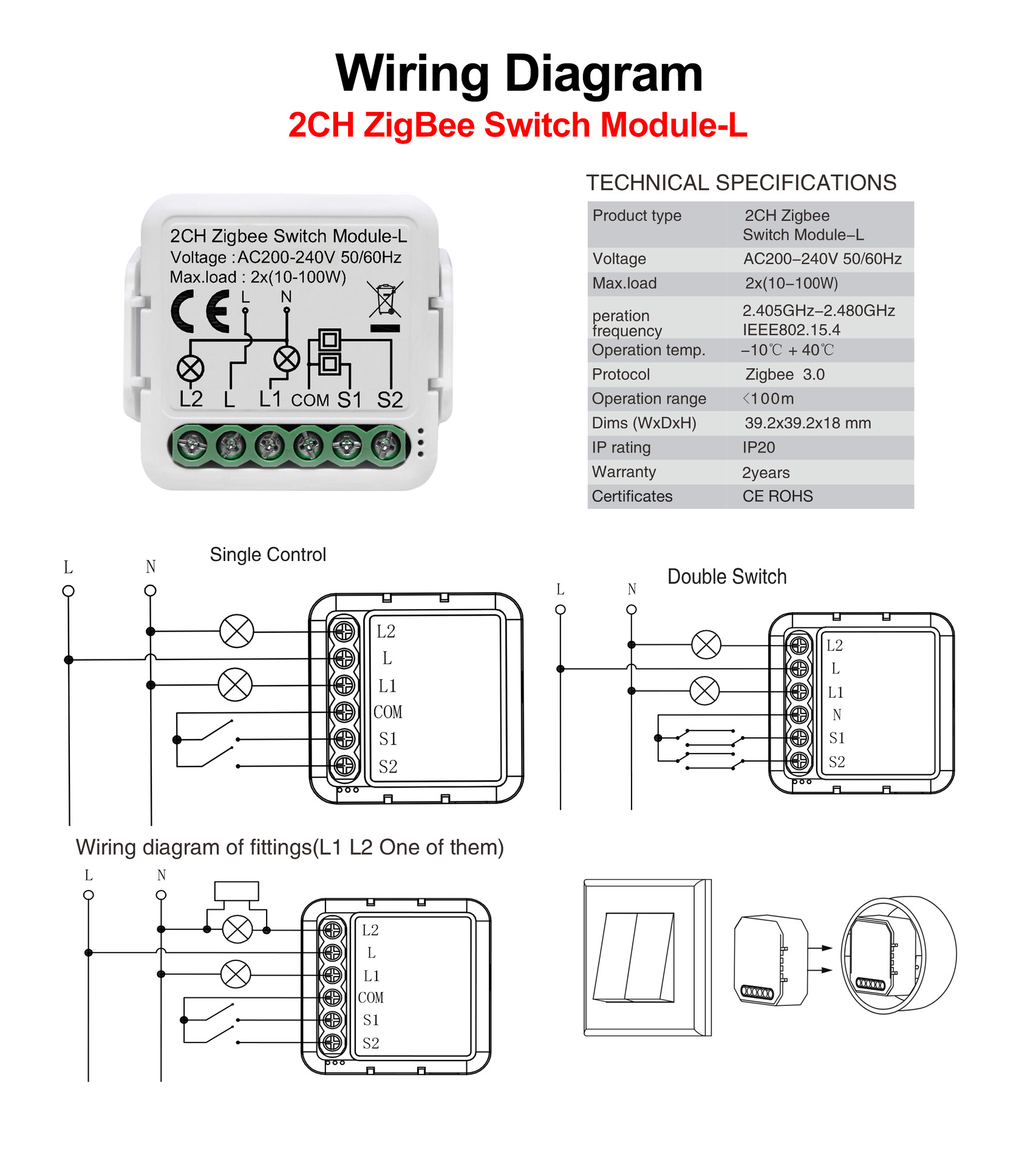 Jeans Sync and Charge USB - USB Type-C data cable
