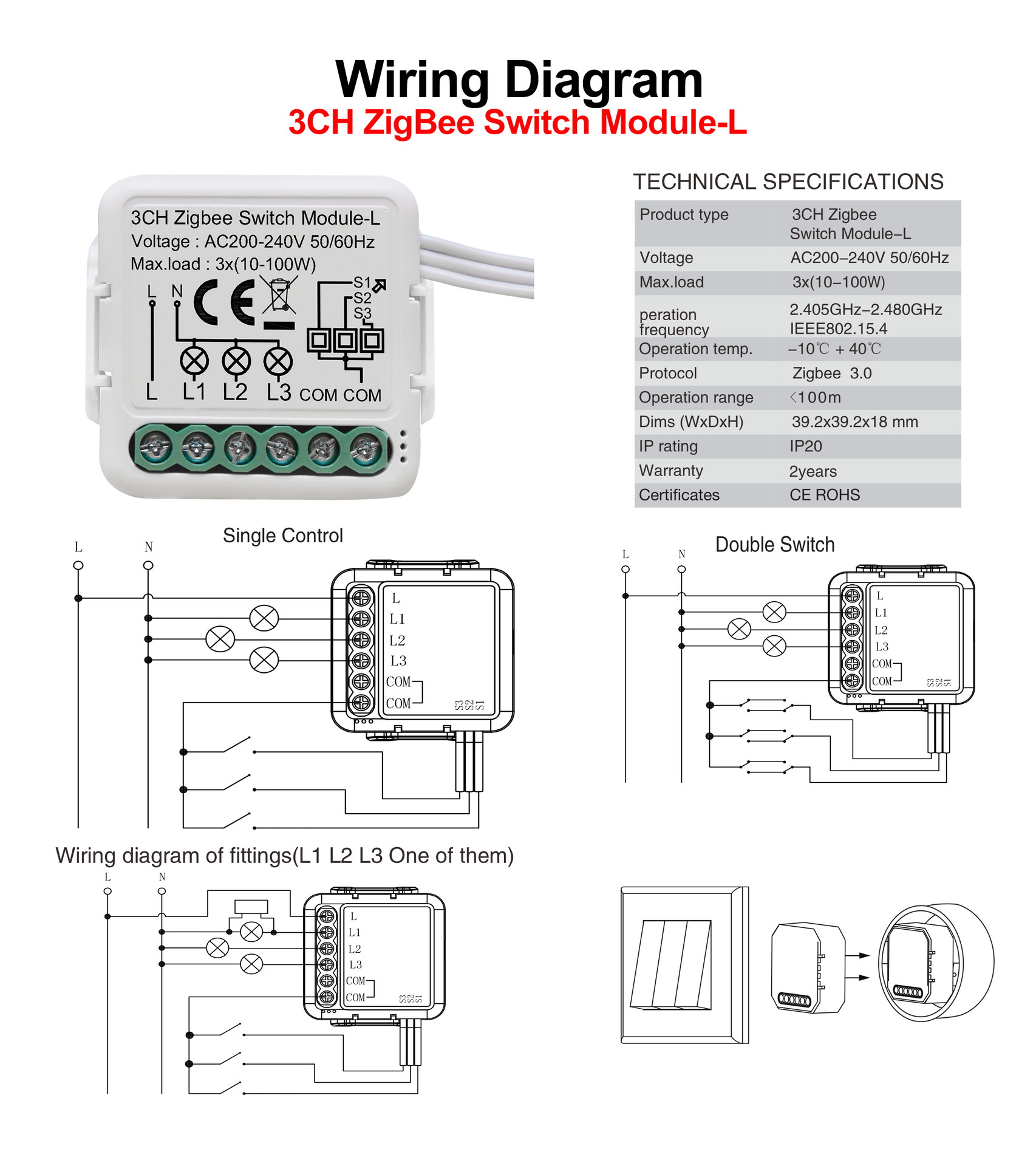 Jeans Sync and Charge USB - USB Type-C data cable
