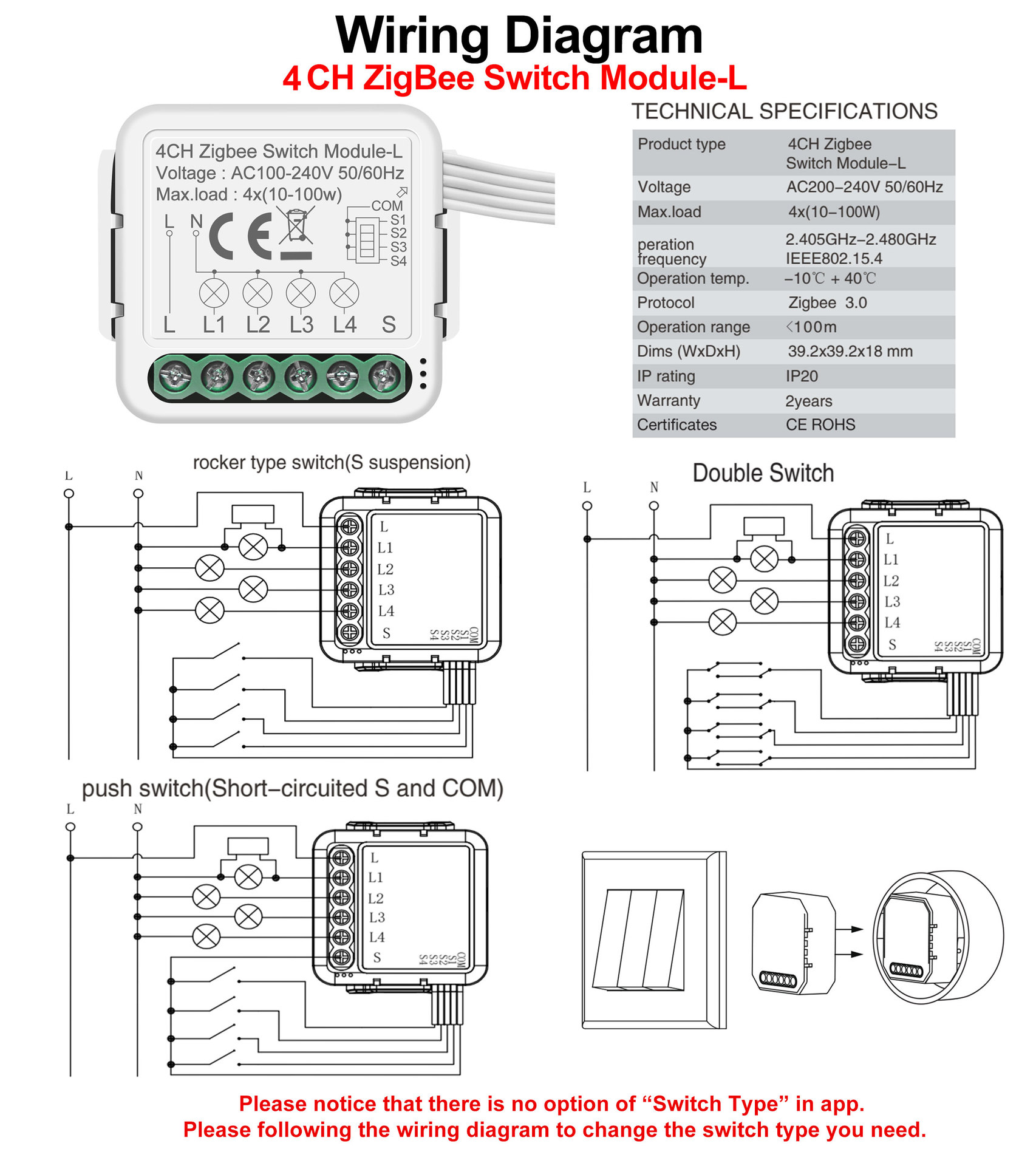 Jeans Sync and Charge USB - USB Type-C data cable